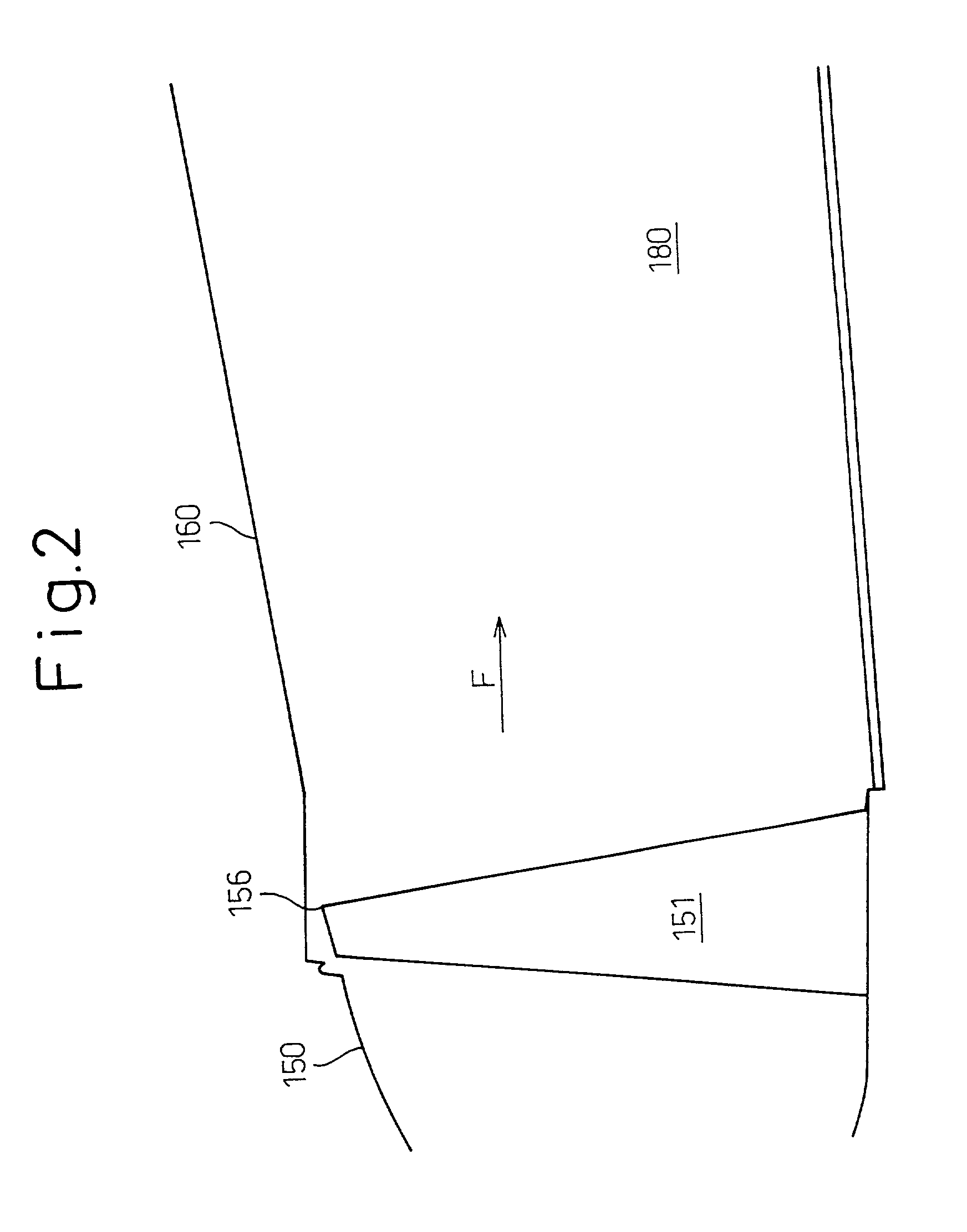 Axial-flow turbine having stepped portion formed in axial-flow turbine passage