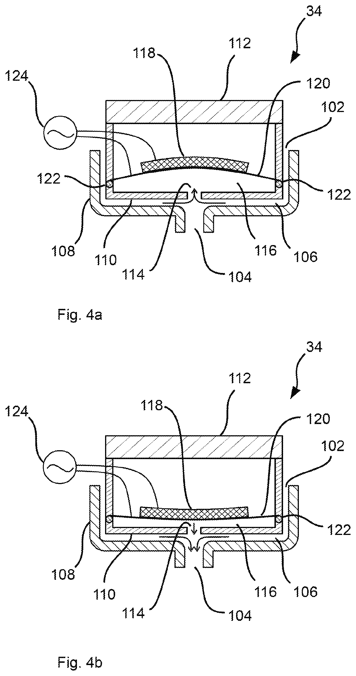Process and device for ventilating a patient