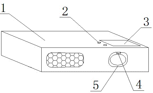 Projector with automatic timing function