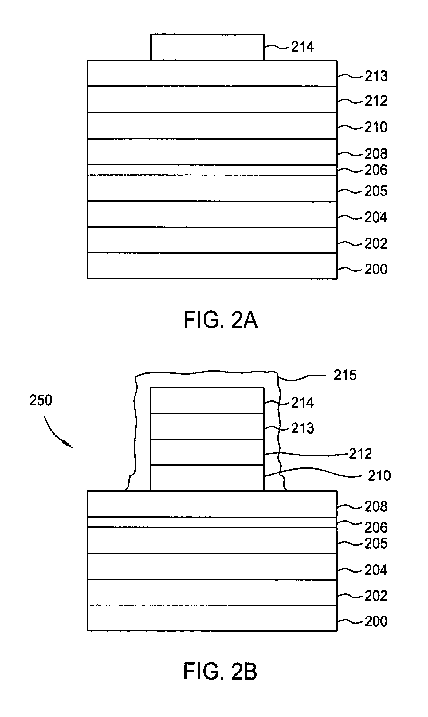 Method of preventing short circuits in magnetic film stacks