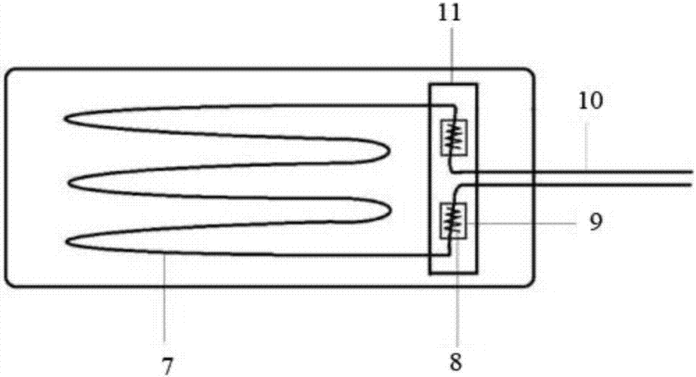 Heating component of warming product, preparation method and application of heating component