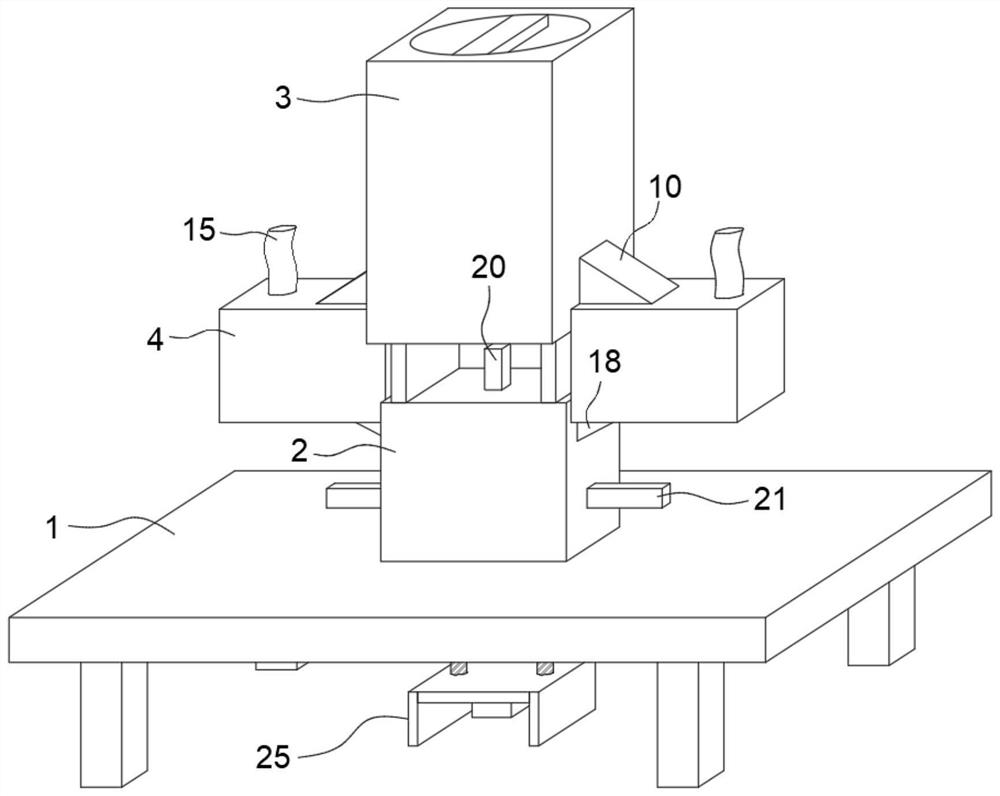 Garbage crushing and drying device suitable for garbage incineration power generation project