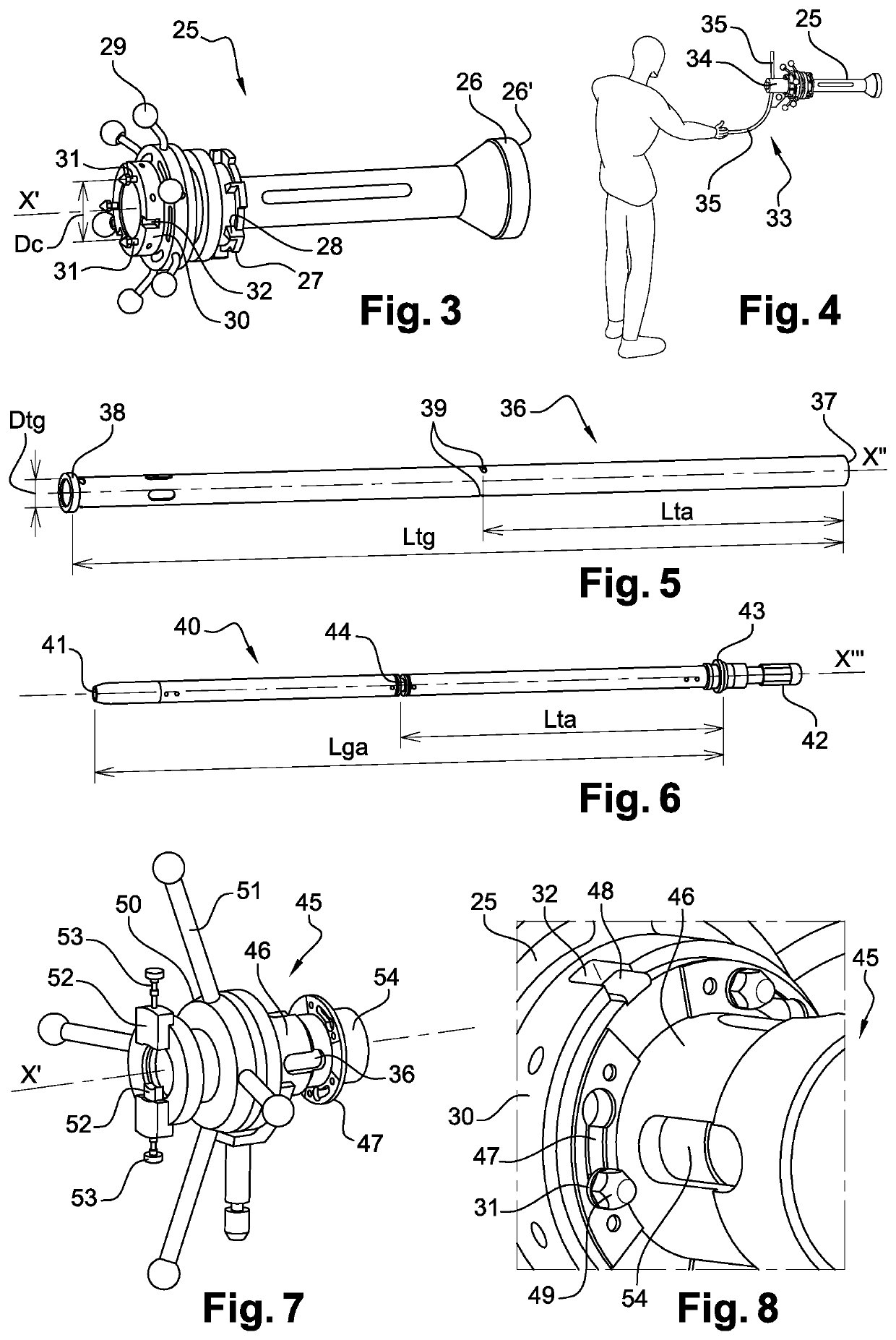 Device for assembling a turbine engine, and method using the device