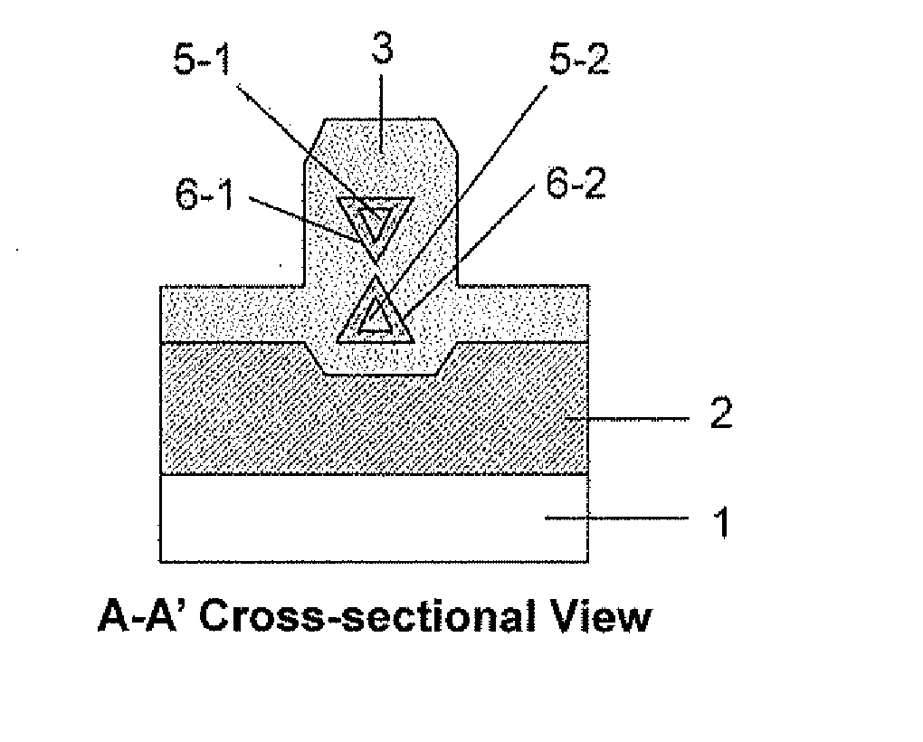 Nano-wire field effect transistor, method for manufacturing the transistor, and integrated circuit including the transistor