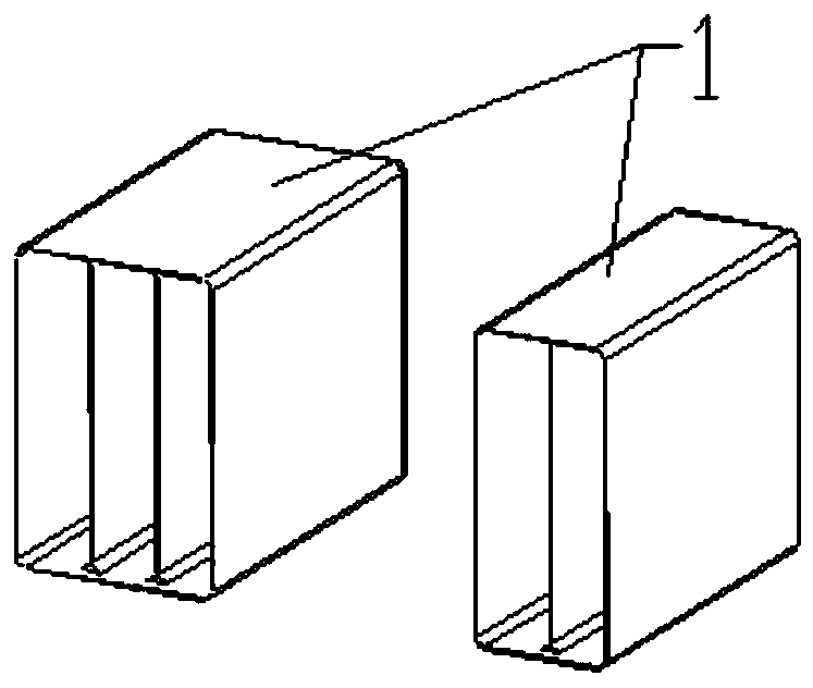 Square cell structure