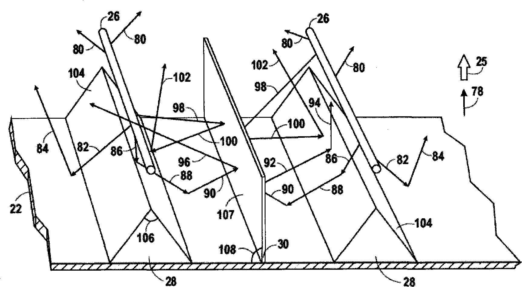 Backlight illumination system, video display system and correlation technique