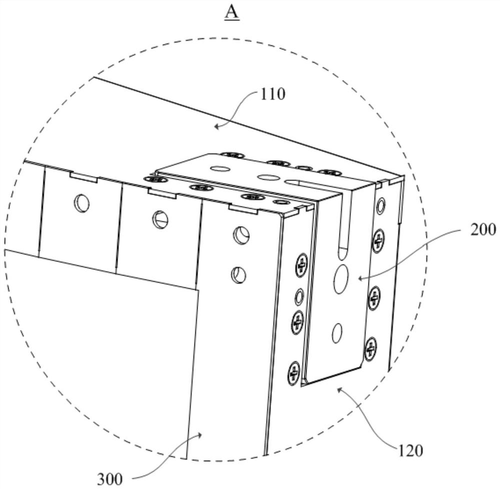 Arc-shaped screen frame and LED arc-shaped screen