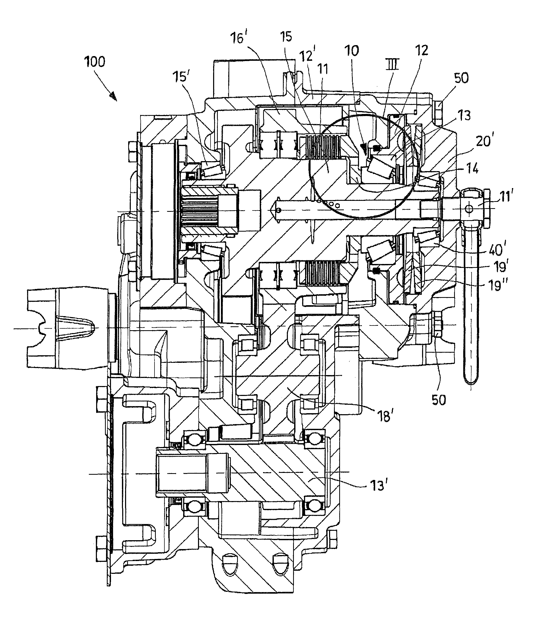 Drive assembly for a clutch unit and removable transmission equipped with said assembly