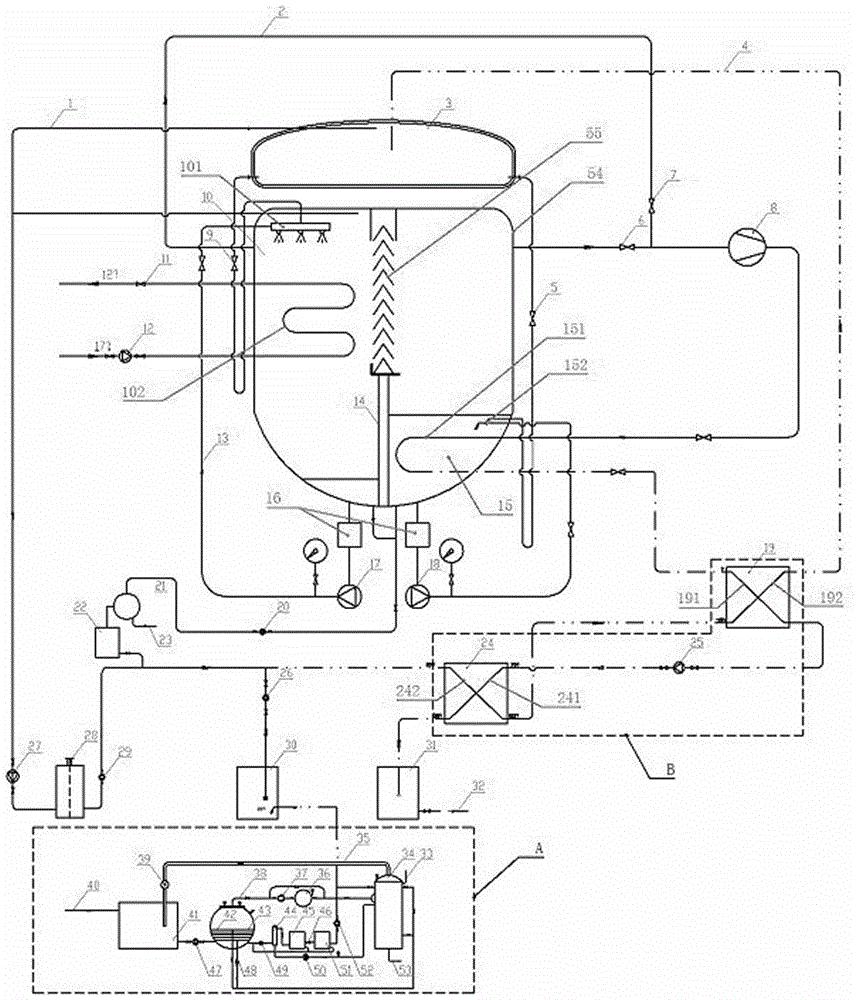 Multifunctional sewage or wastewater treatment equipment