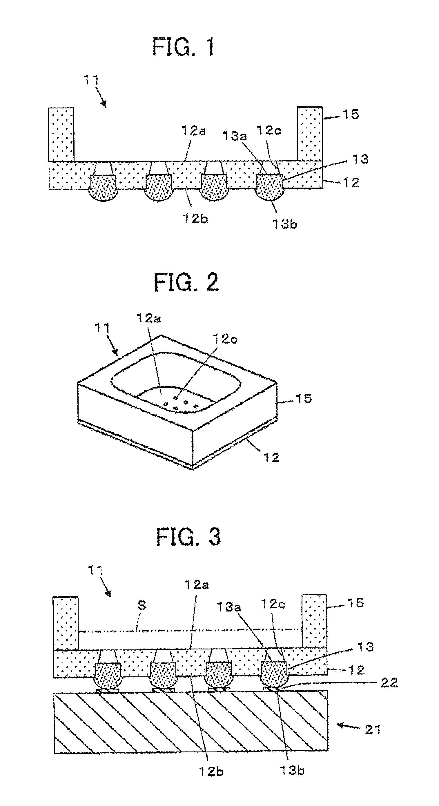 Electrode device for an electrochemical sensor chip