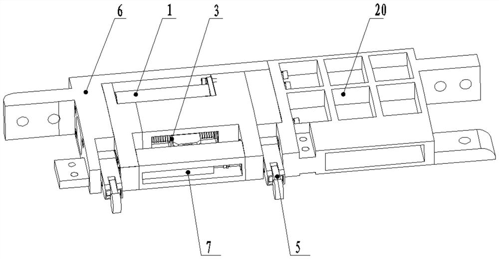 A flat integrated composite rudder system