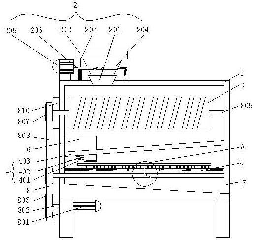 A kind of corn thresher