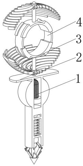 Petroleum pipeline supporting device