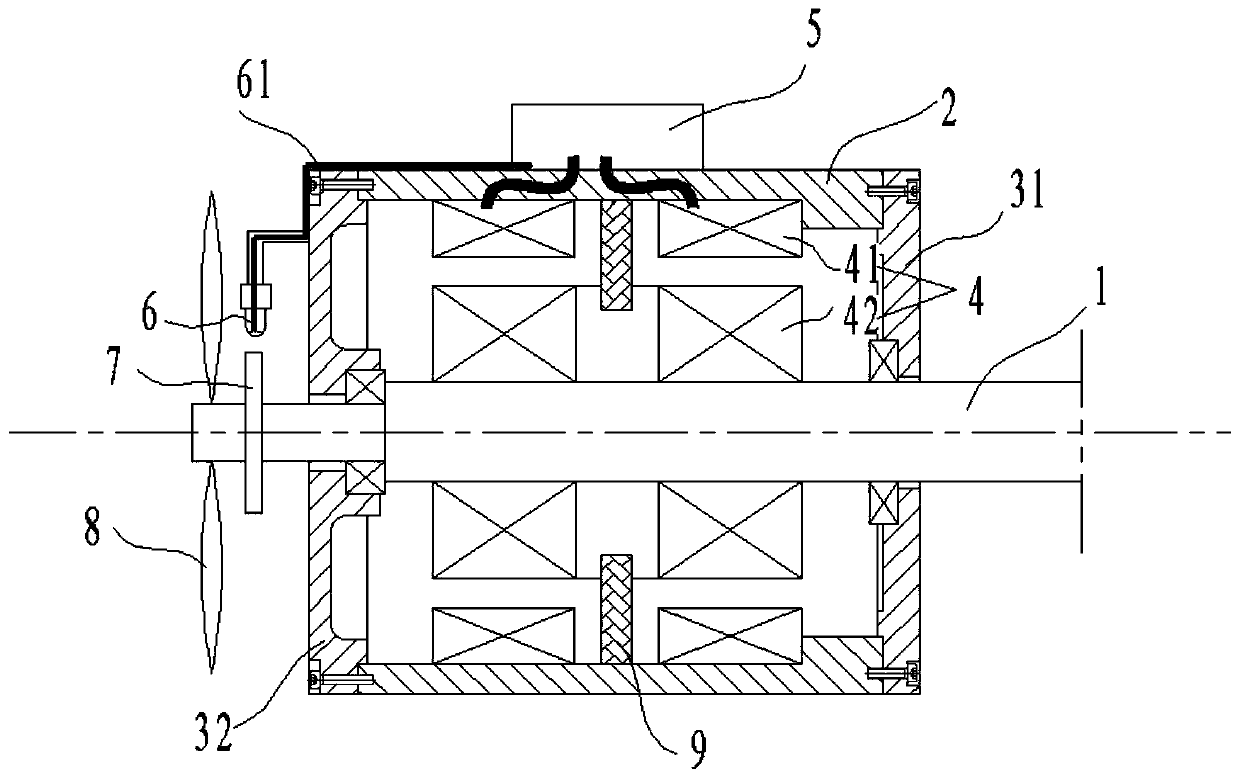 Multi-phase iron core feedback compensation pulse motor