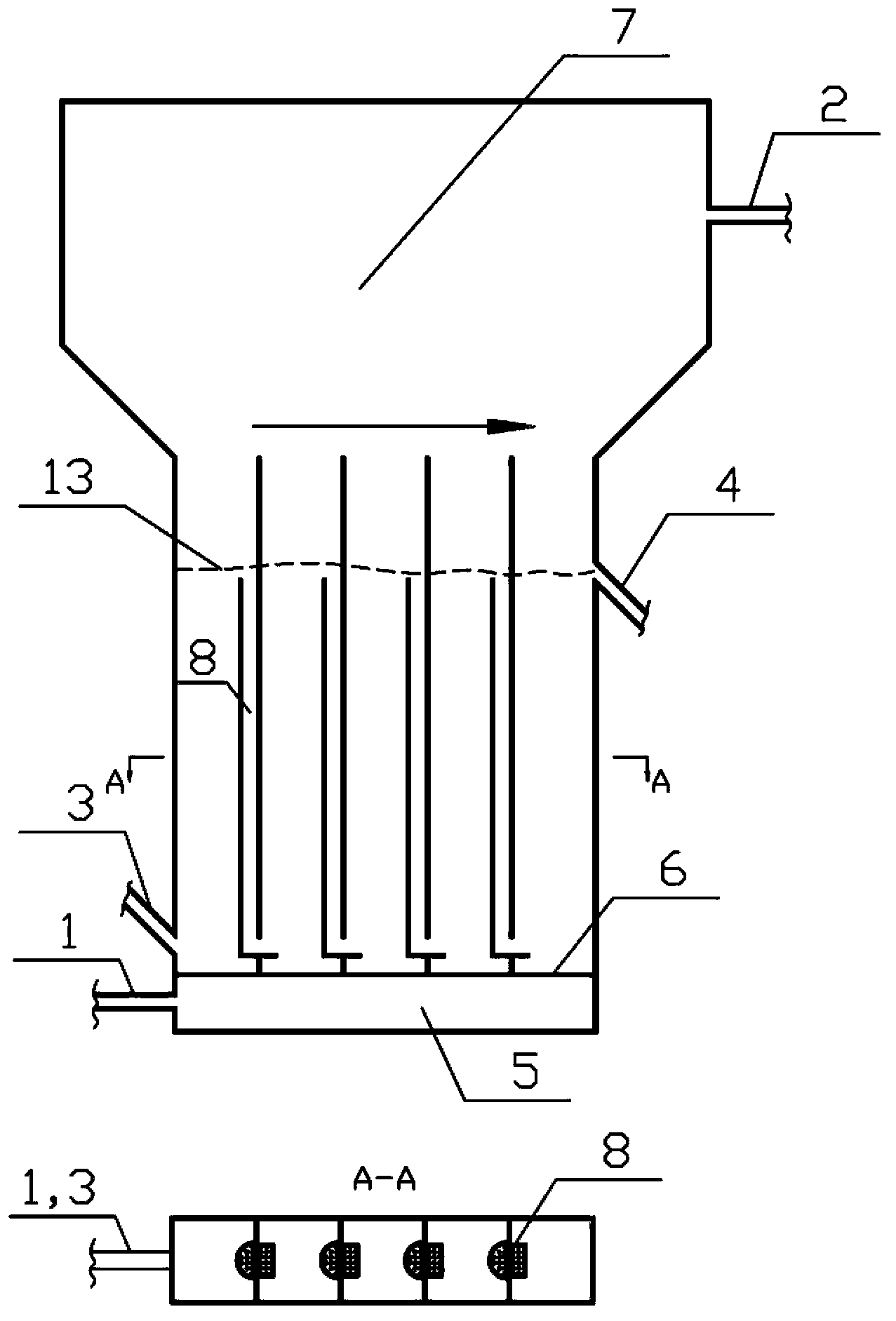 Multi-chamber fluidized bed reactor