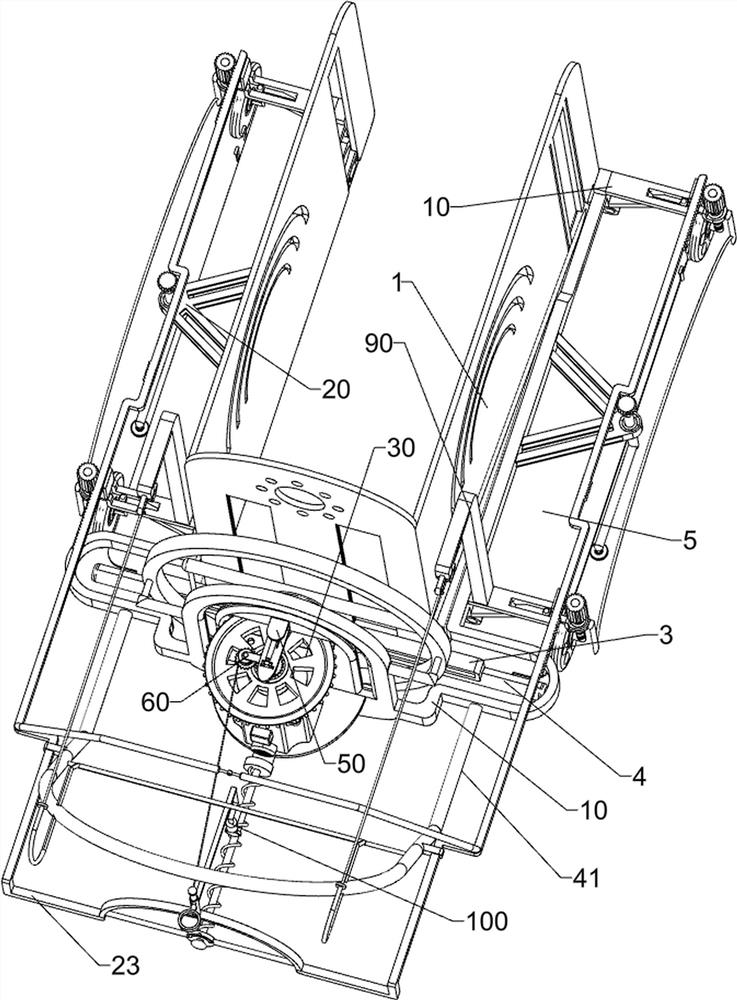 Small cart for cargo transfer