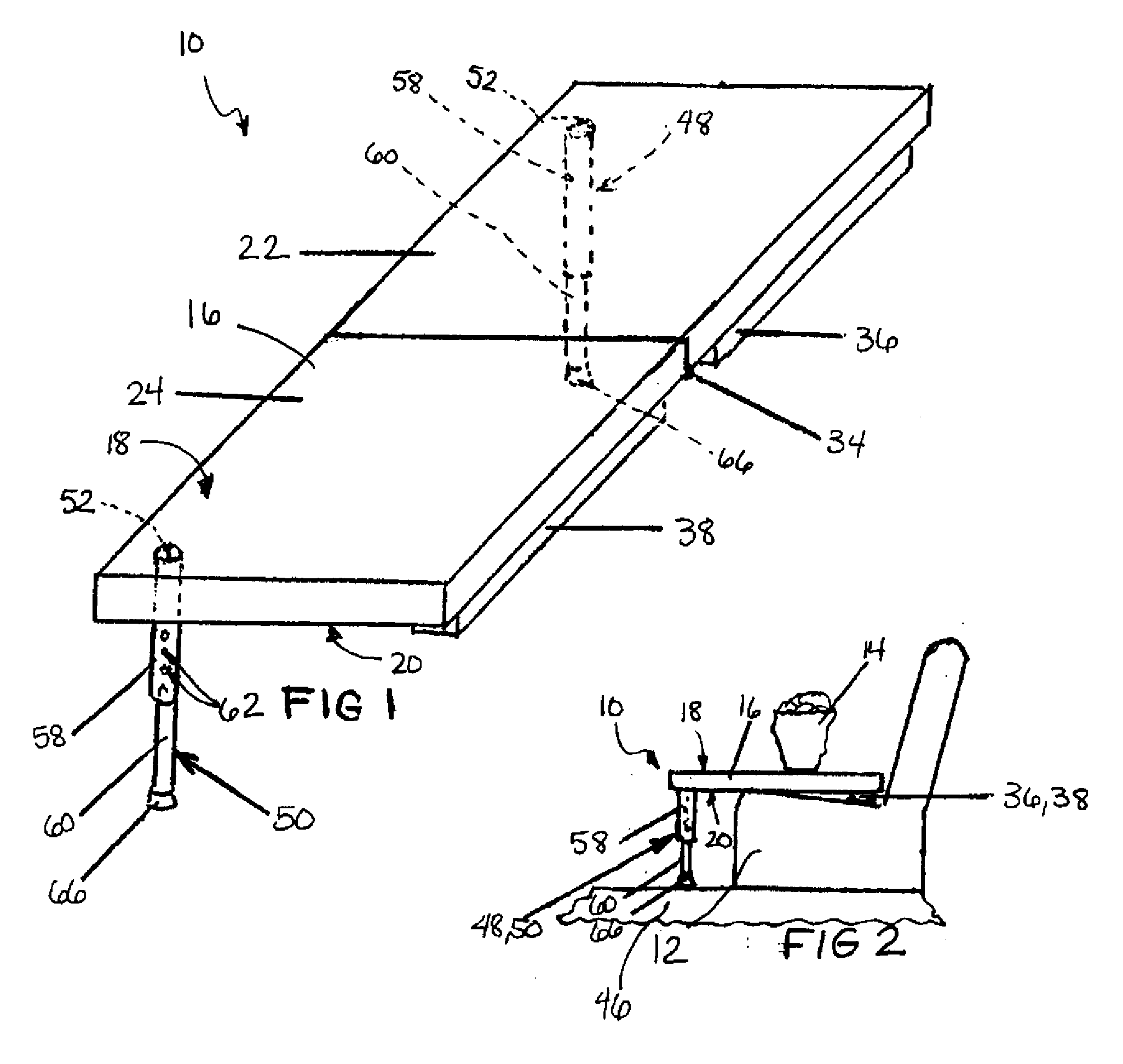 Vehicle Rear Seat Shelf