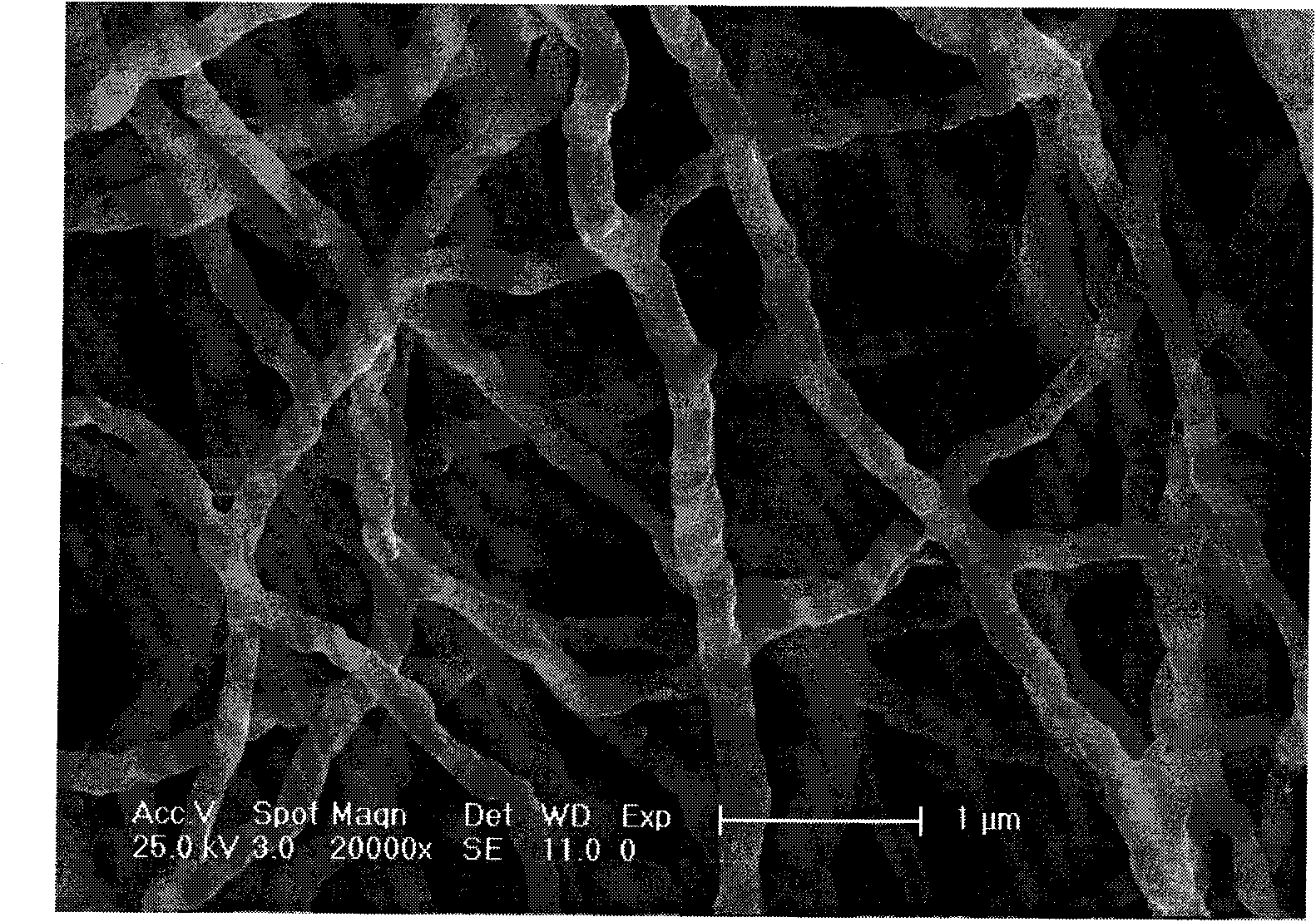 Method for preparing catelectrode material LnA'CuO with K2NiF4 structure by electrostatic spinning