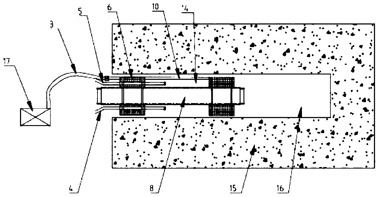 Method for increasing extracting and drilling stability of low-permeability soft coal seam