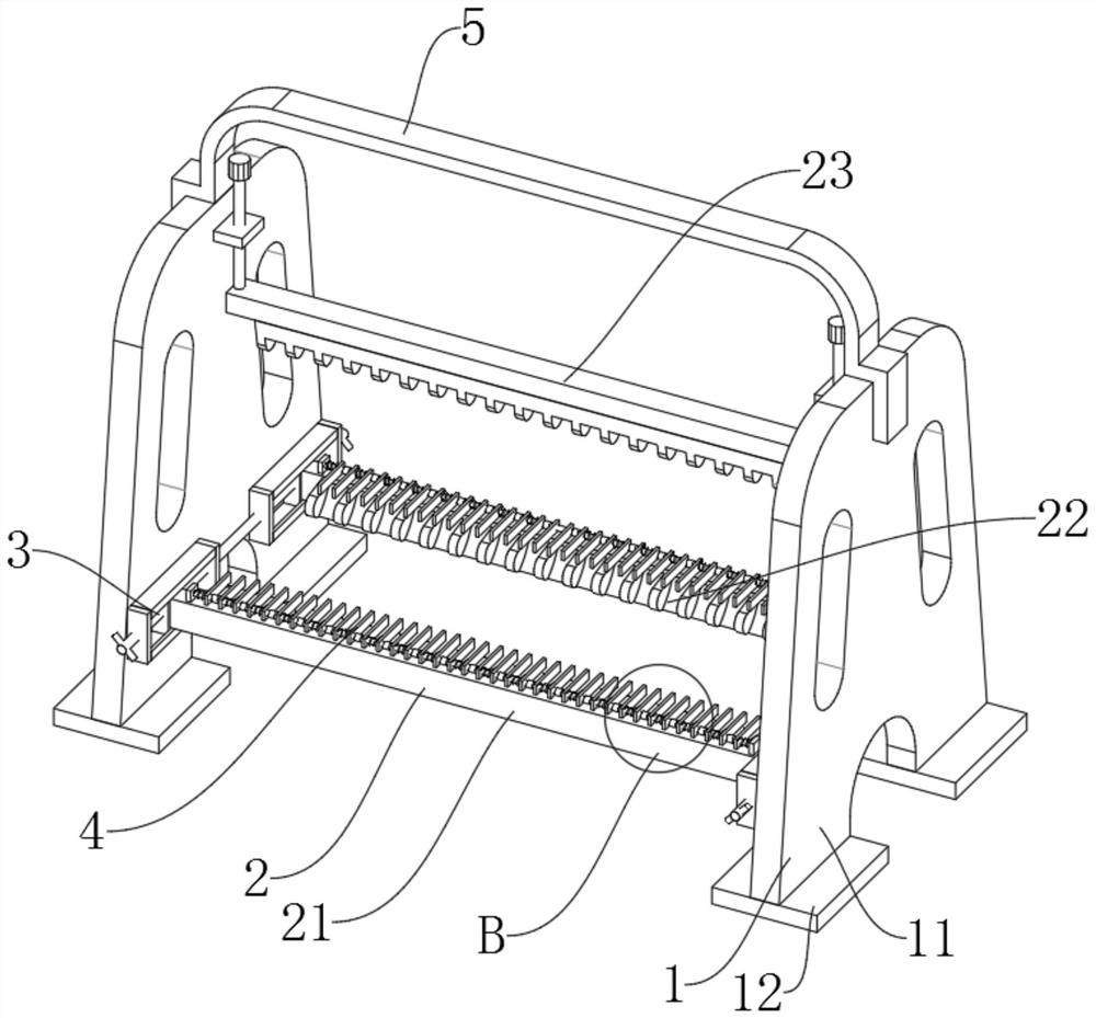 A flower basket suitable for different sizes for wafer cleaning