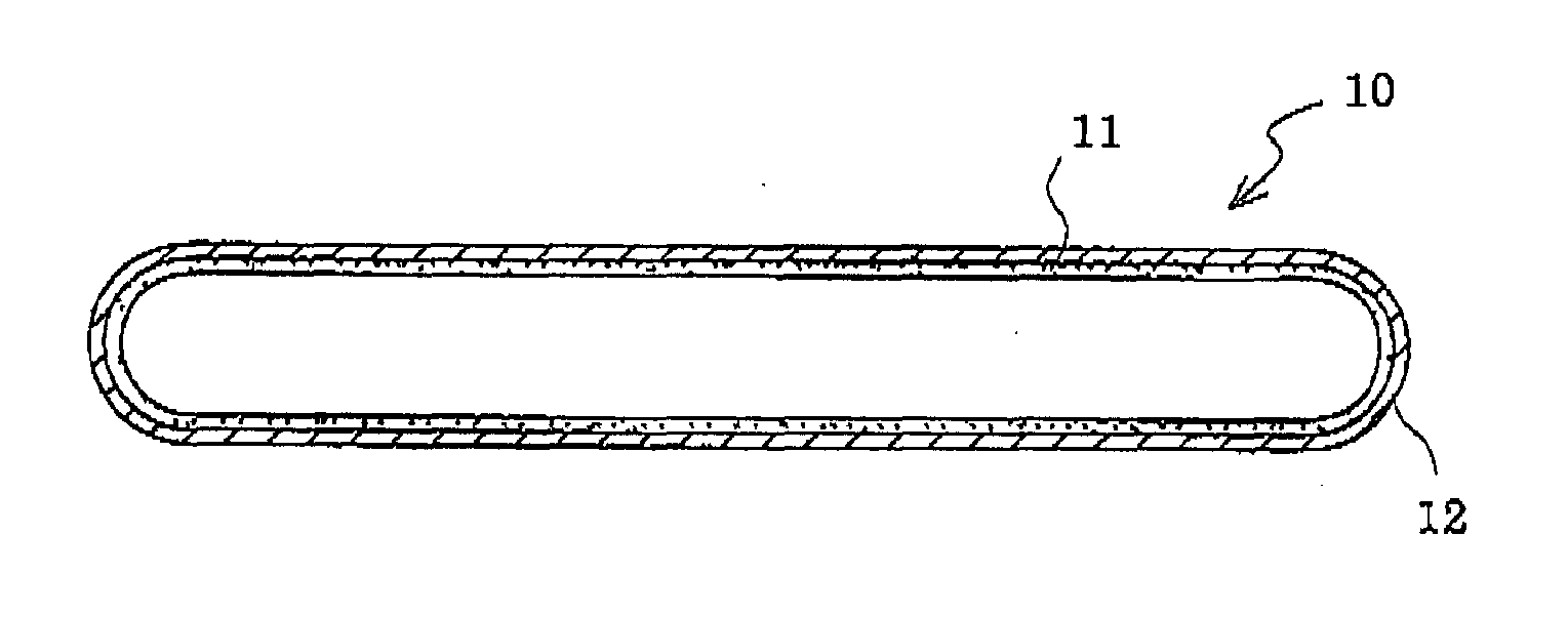 Endless belt for conveying paper sheet and method for producing the endless belt