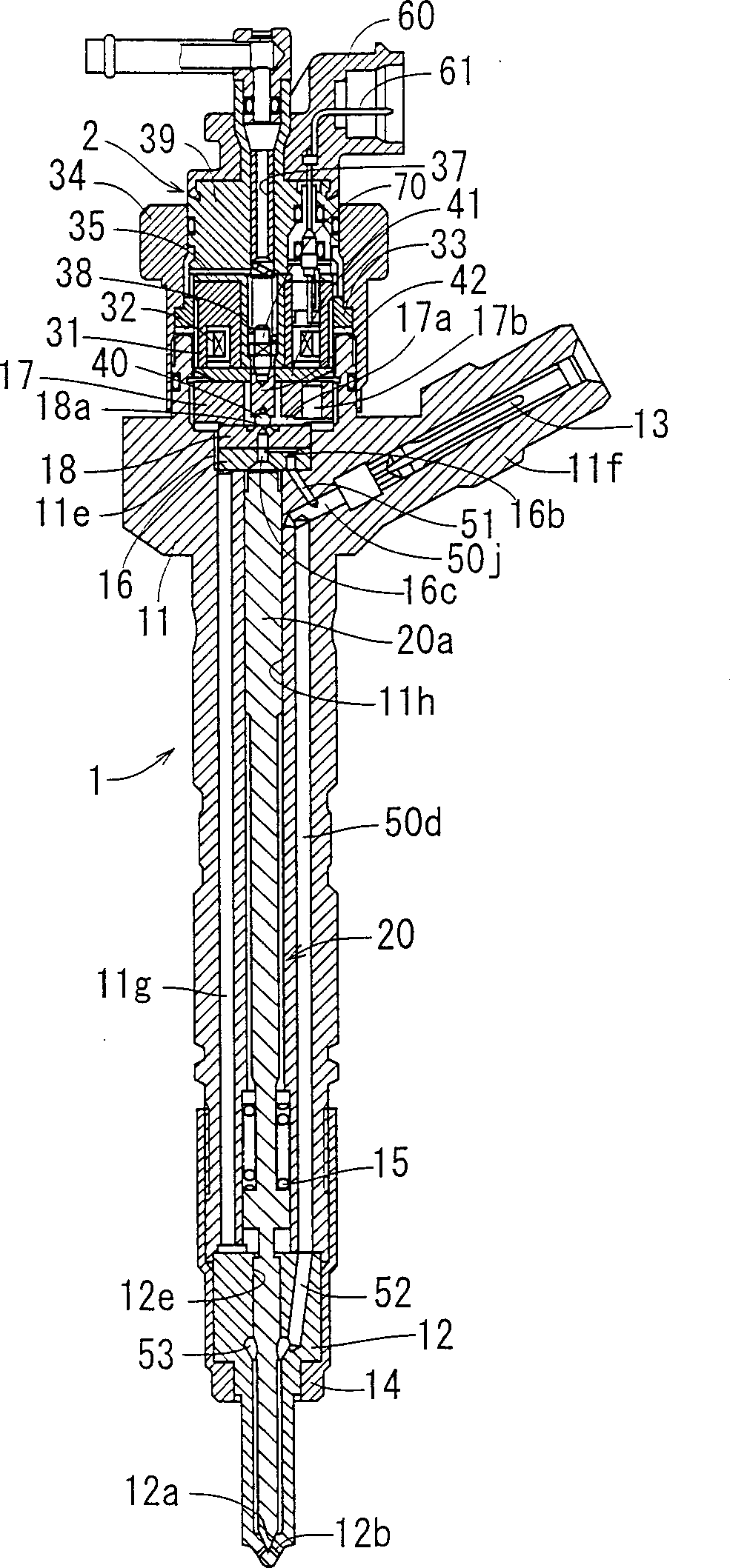 Fuel-jetting device
