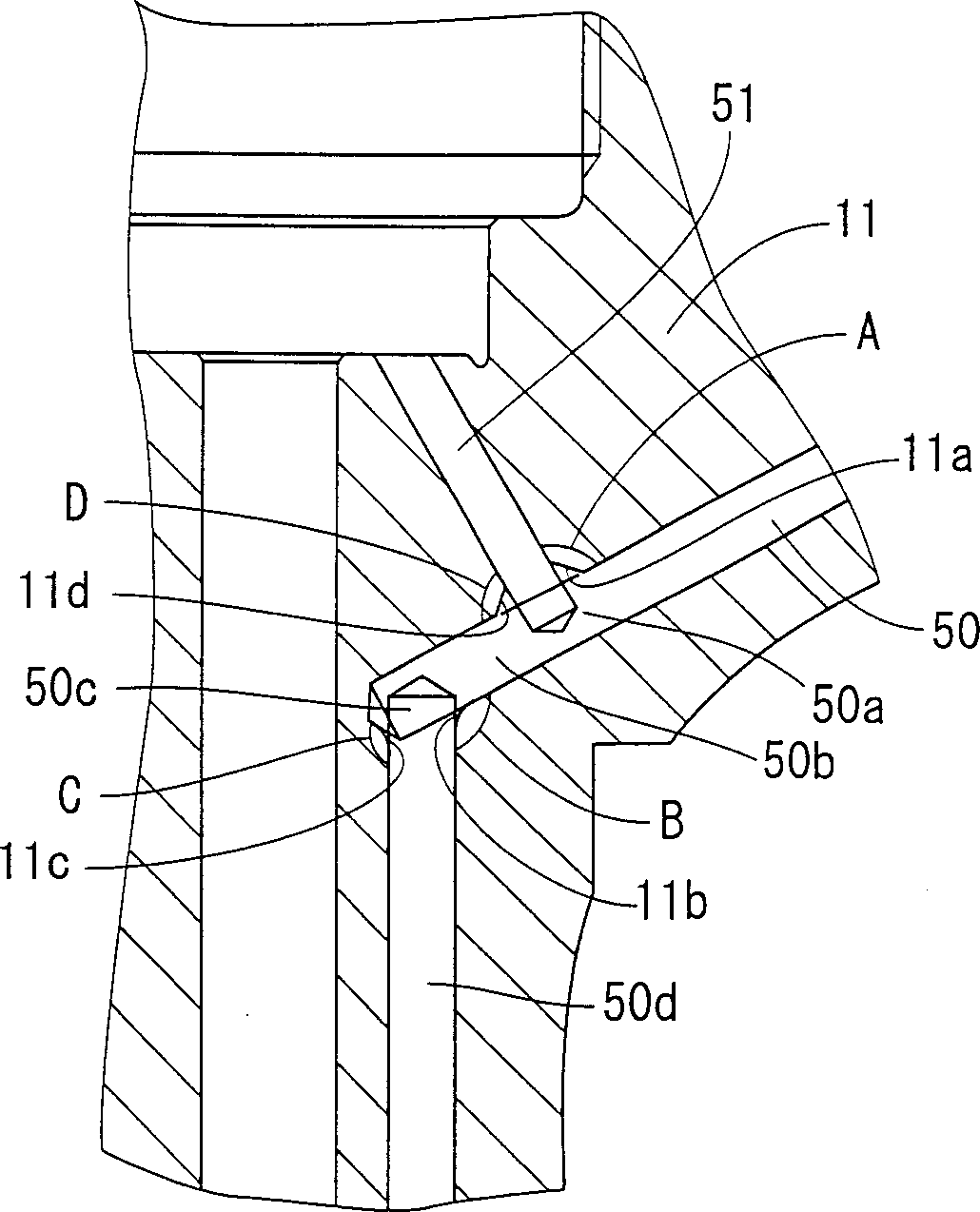 Fuel-jetting device