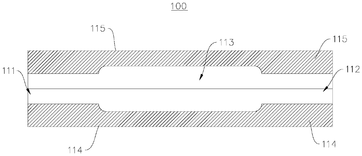 Cladding power stripping device and laser device