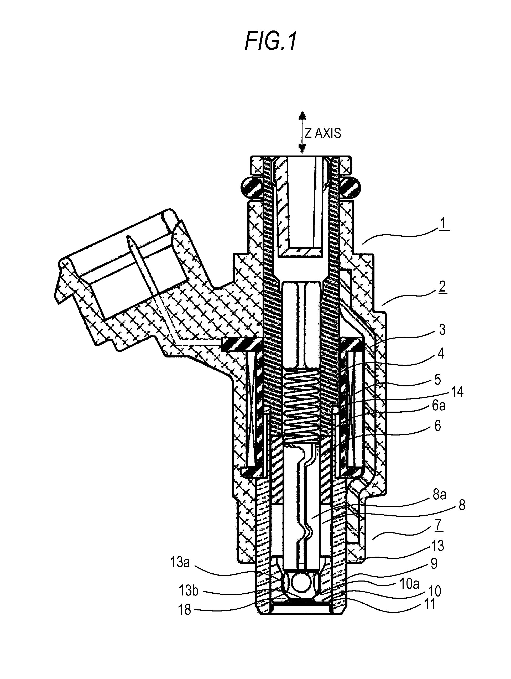 Mist forming method using fluid injection valve, fluid injection valve, and mist forming apparatus