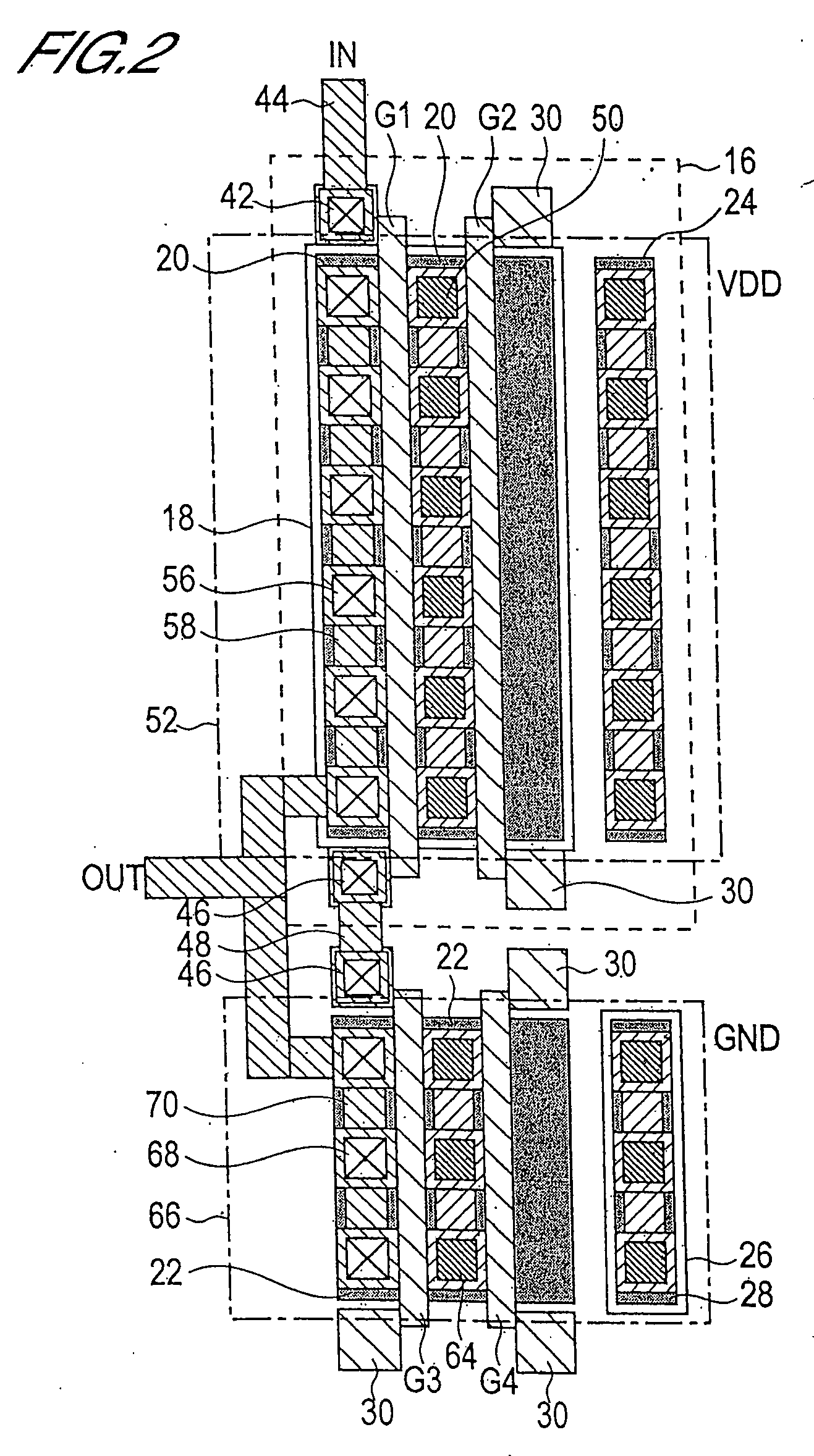 Basic cells configurable into different types of semiconductor integrated circuits