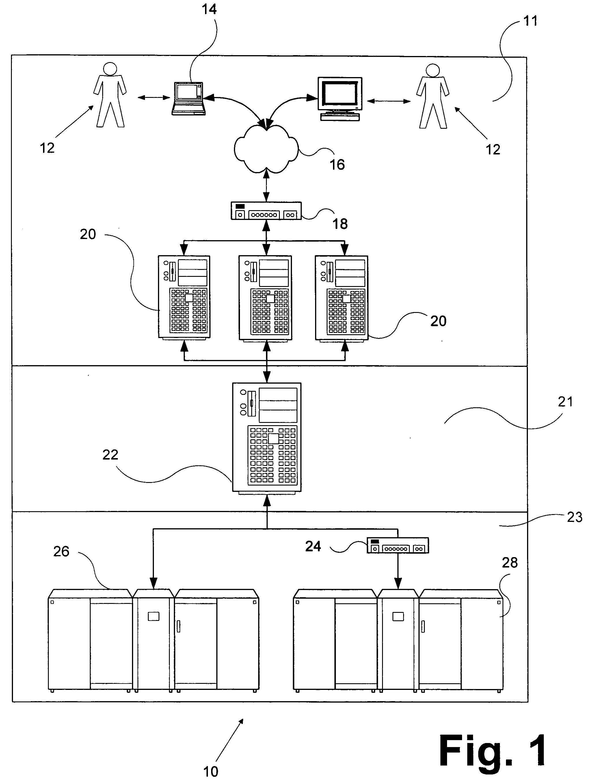 System and method of processing account information over a computer network