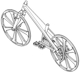Bicycle gear transmission mechanism