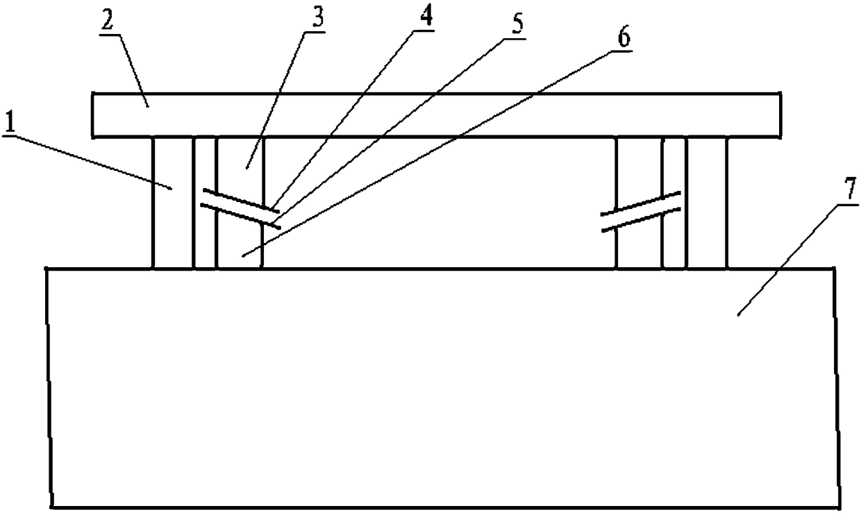 Automobile anti-collision beam and energy-absorbing box thereof