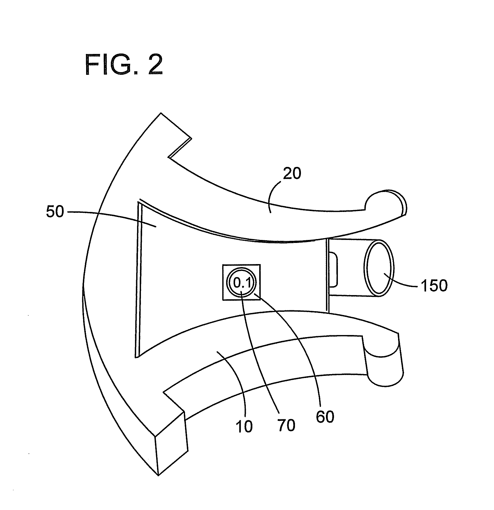 Device for selective targeting of a substance to a body part
