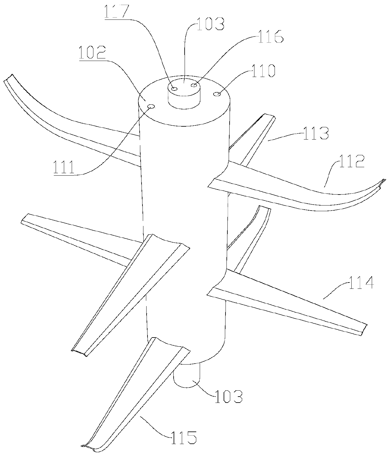 Metal powder paint preparation device