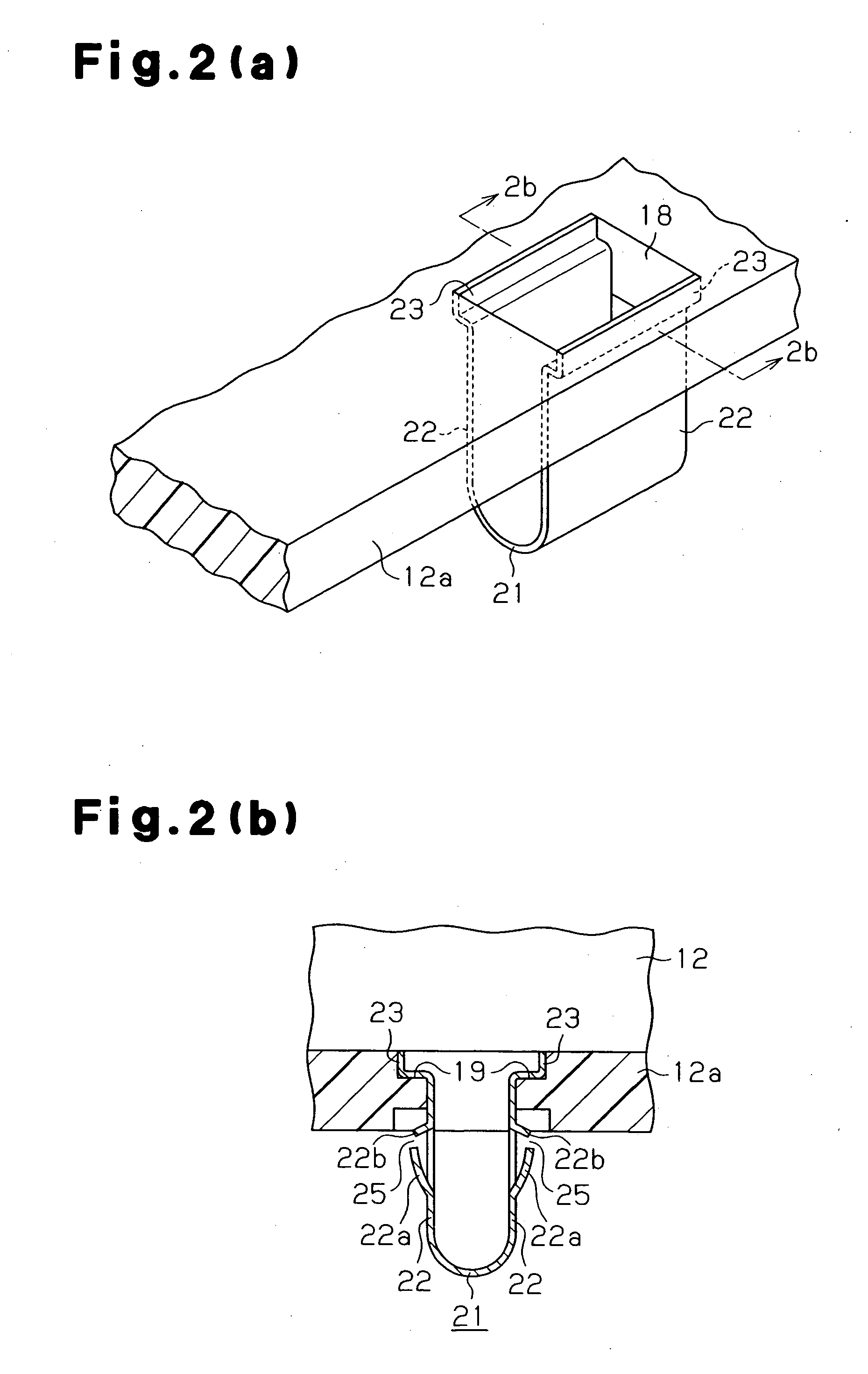 Mounting structure for console