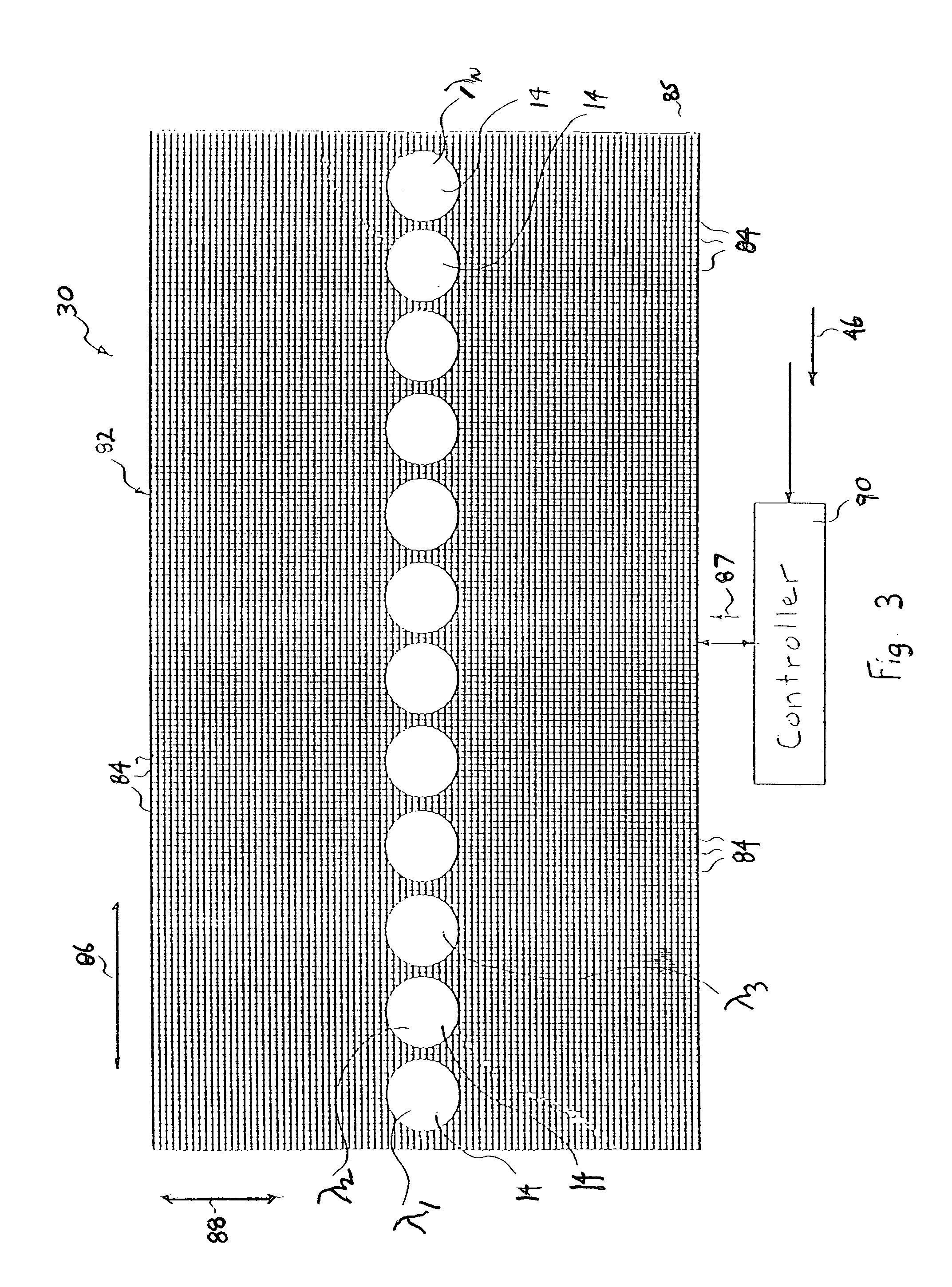 Multifunctional optical device having a spatial light modulator with an array of micromirrors