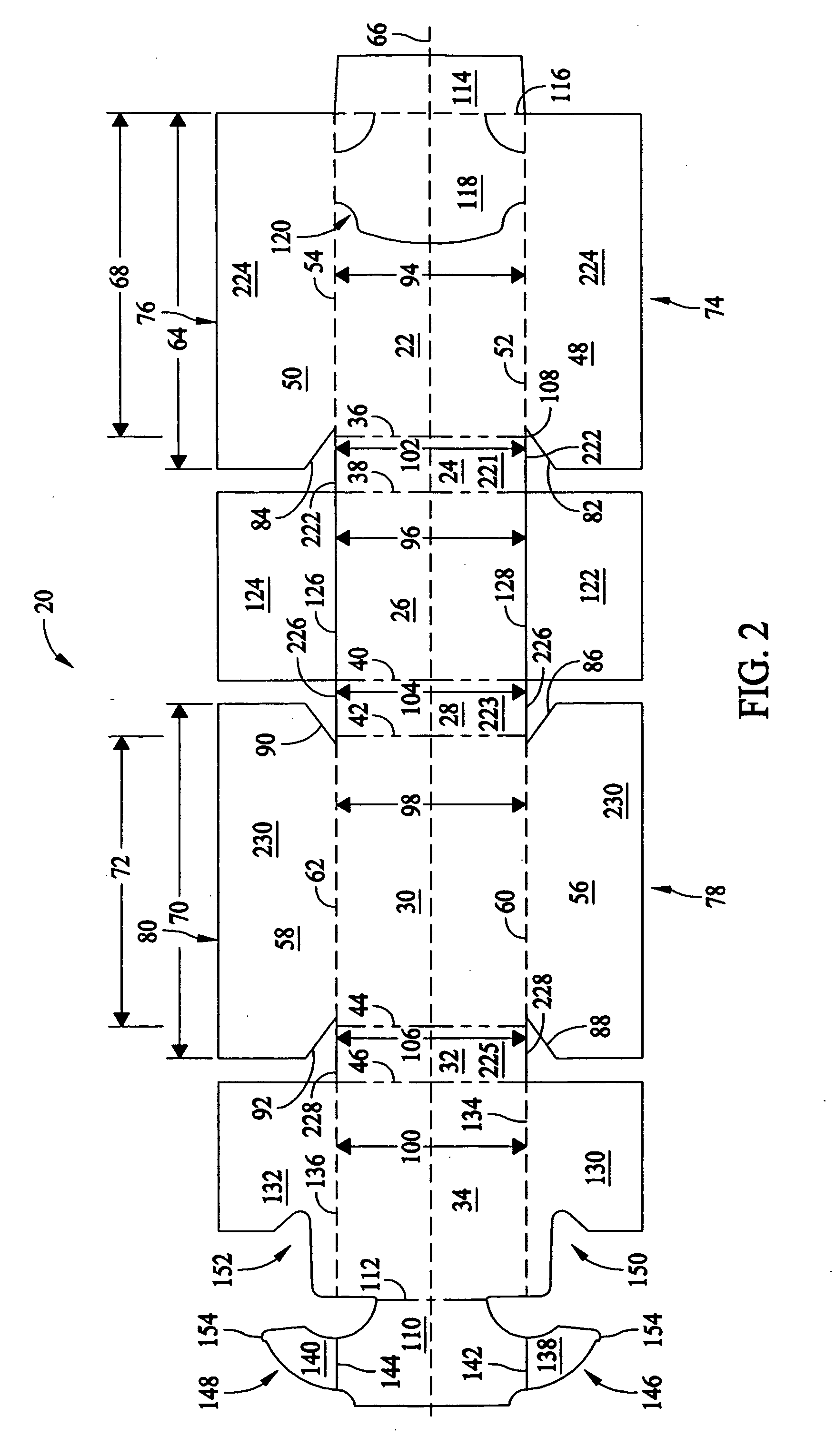 Blank and methods and apparatus for forming a dispenser case from the blank