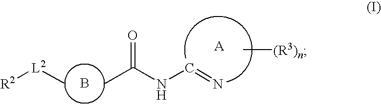 Fused phenyl amido heterocyclic compounds