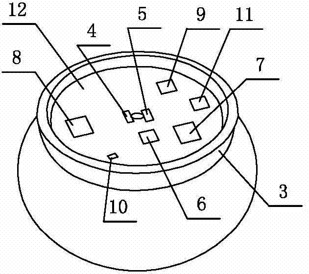 Intelligent curling capable of collecting motion parameters in real time and method thereof