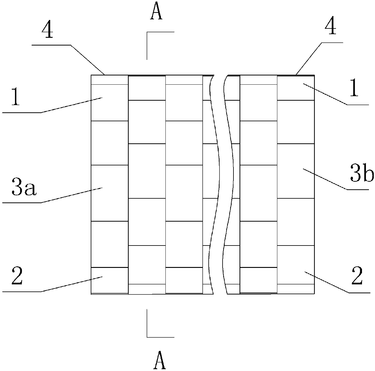 Upper and lower integrated shield tunnel segment lining structure