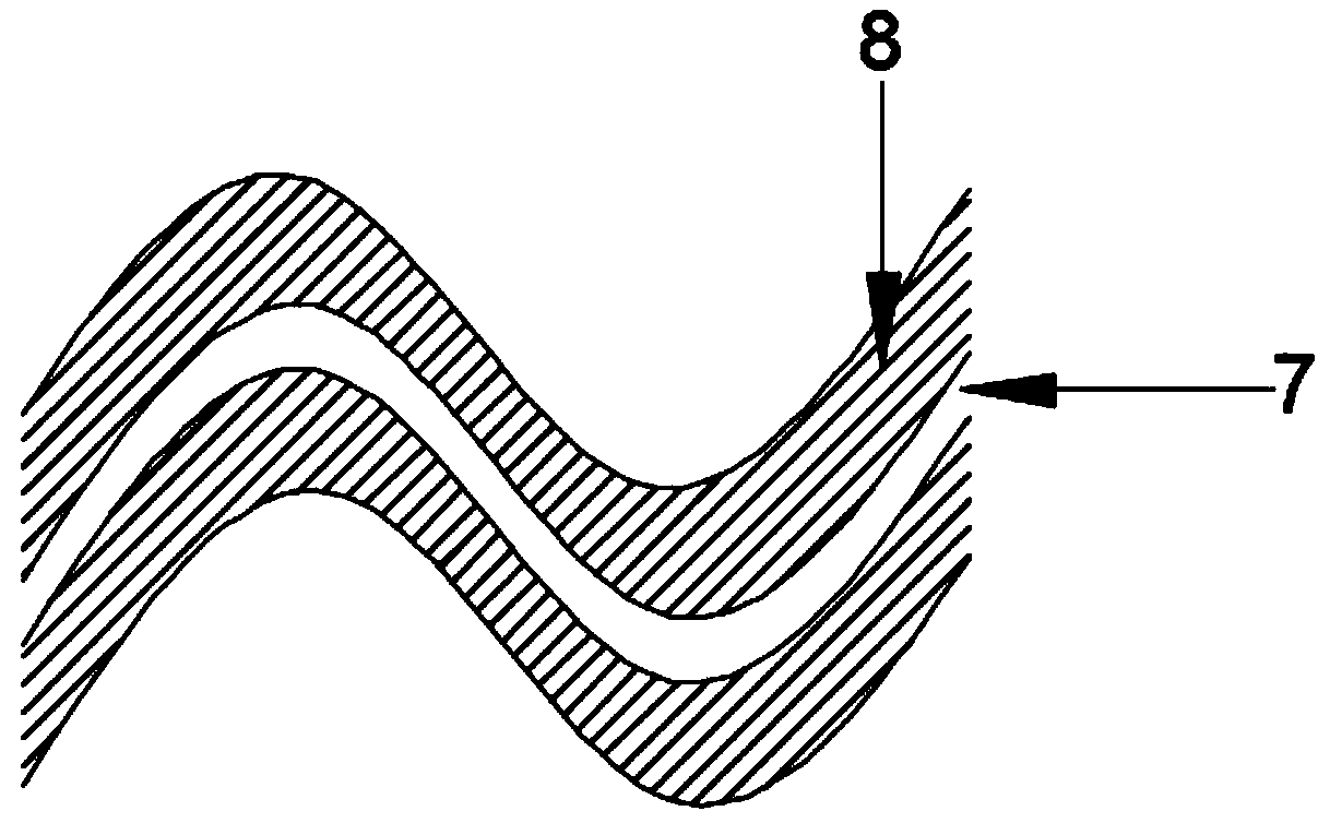 A construction method for tunnel drainage system of steel-frp composite corrugated pipe