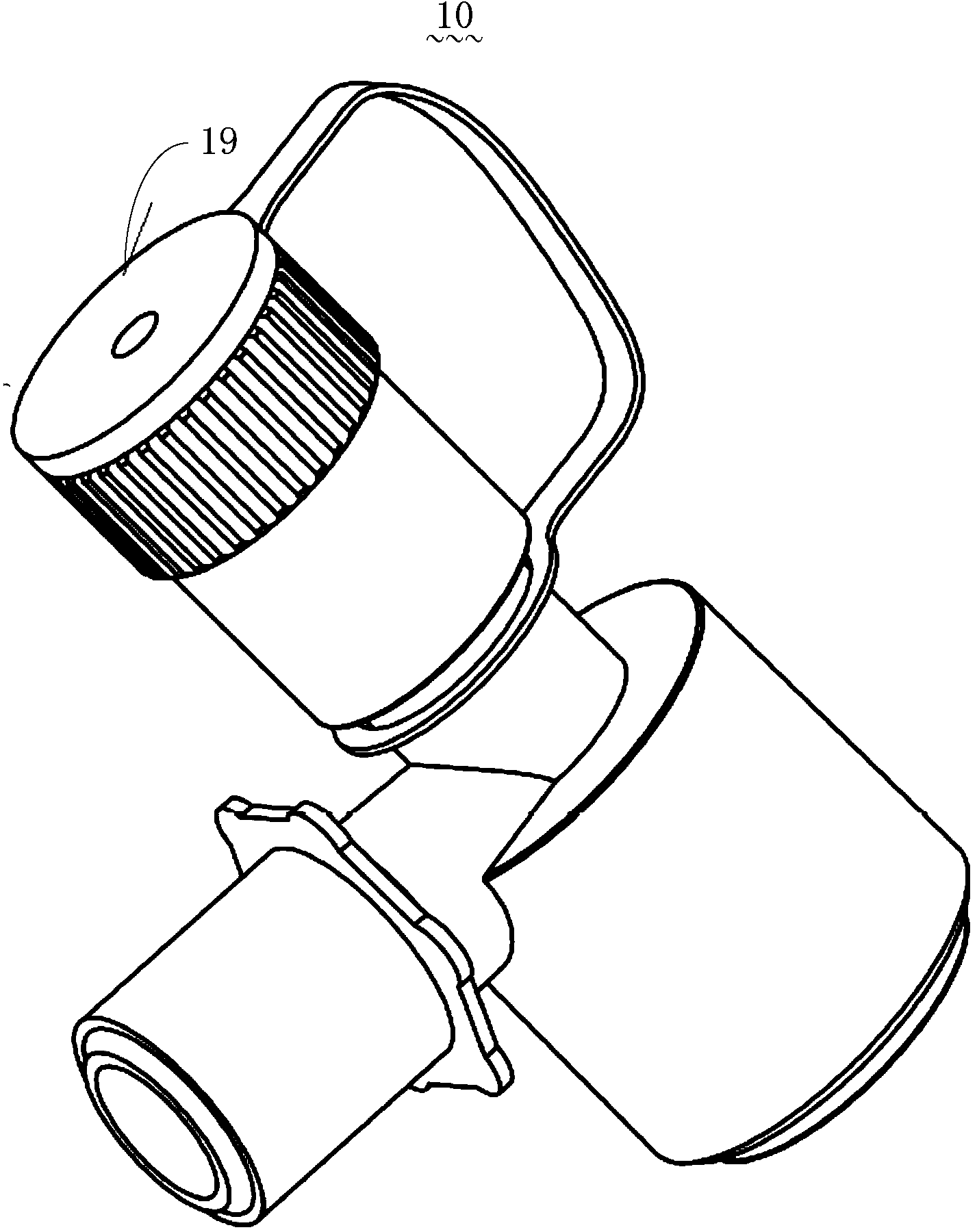 Bronchoscopy adaptor