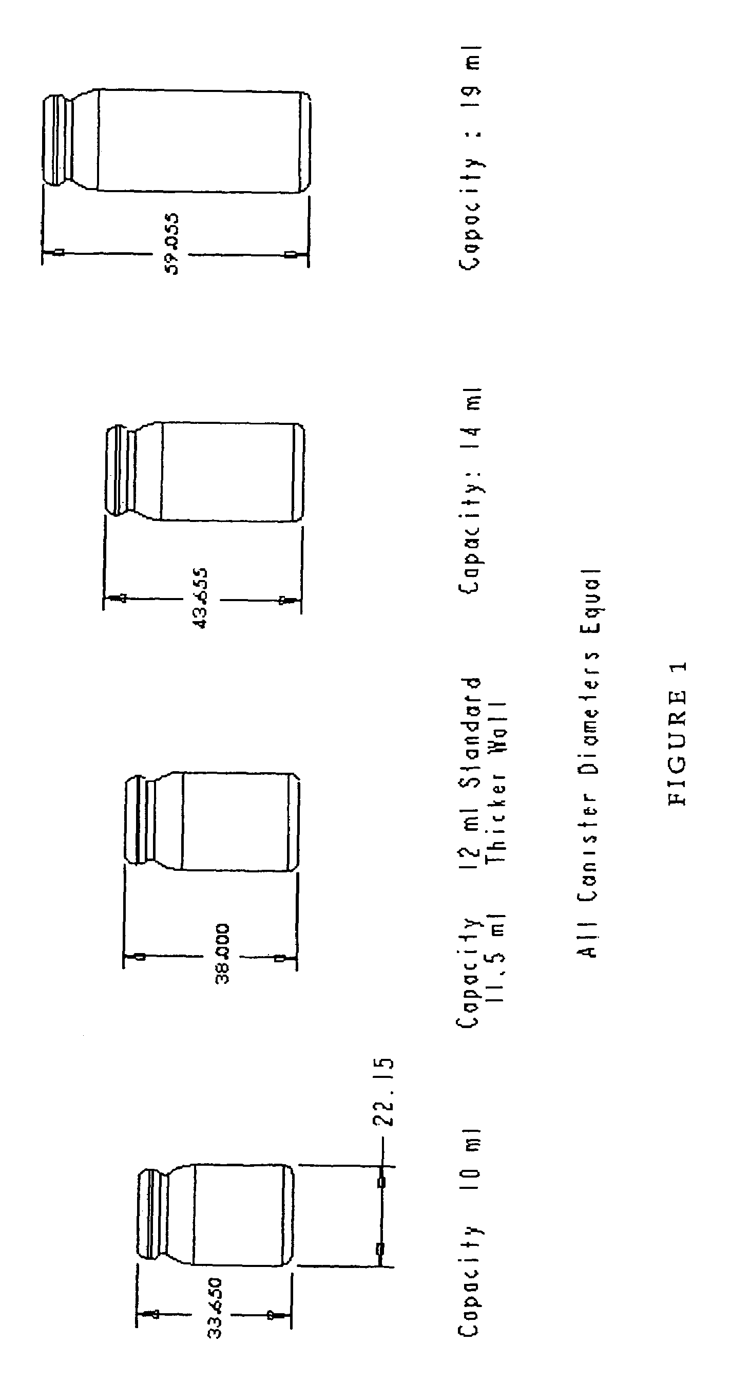 Method for applying a polymer coating to the internal surface of a container