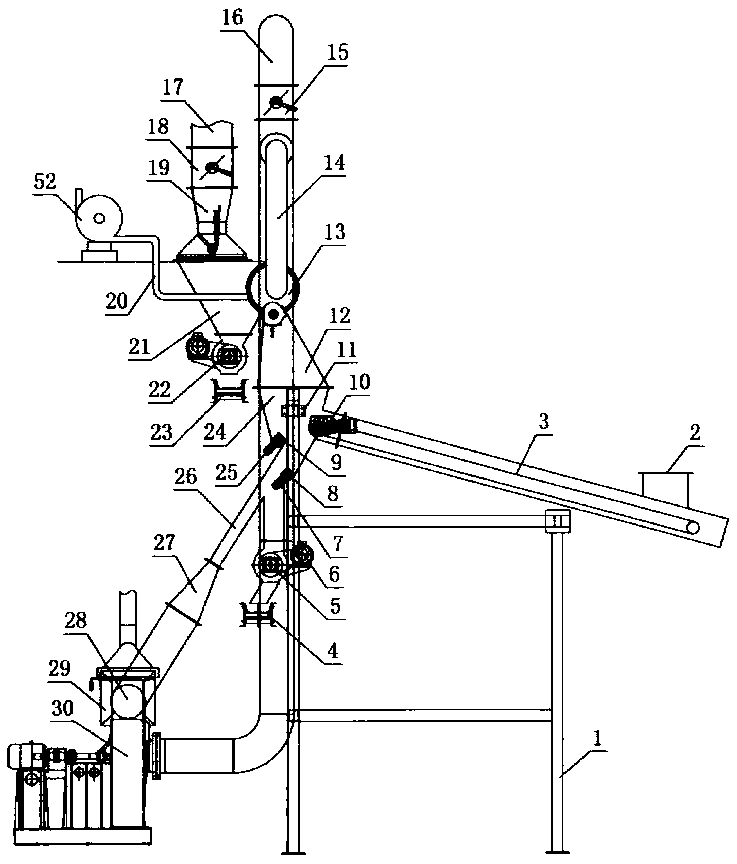 A tobacco shredding air distributor