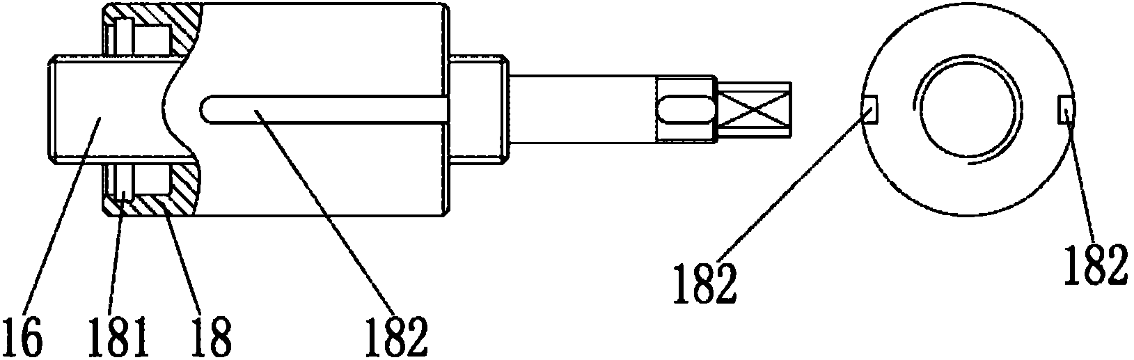 Brake actuating mechanism for distributed electronic hydraulic brake system of automobile