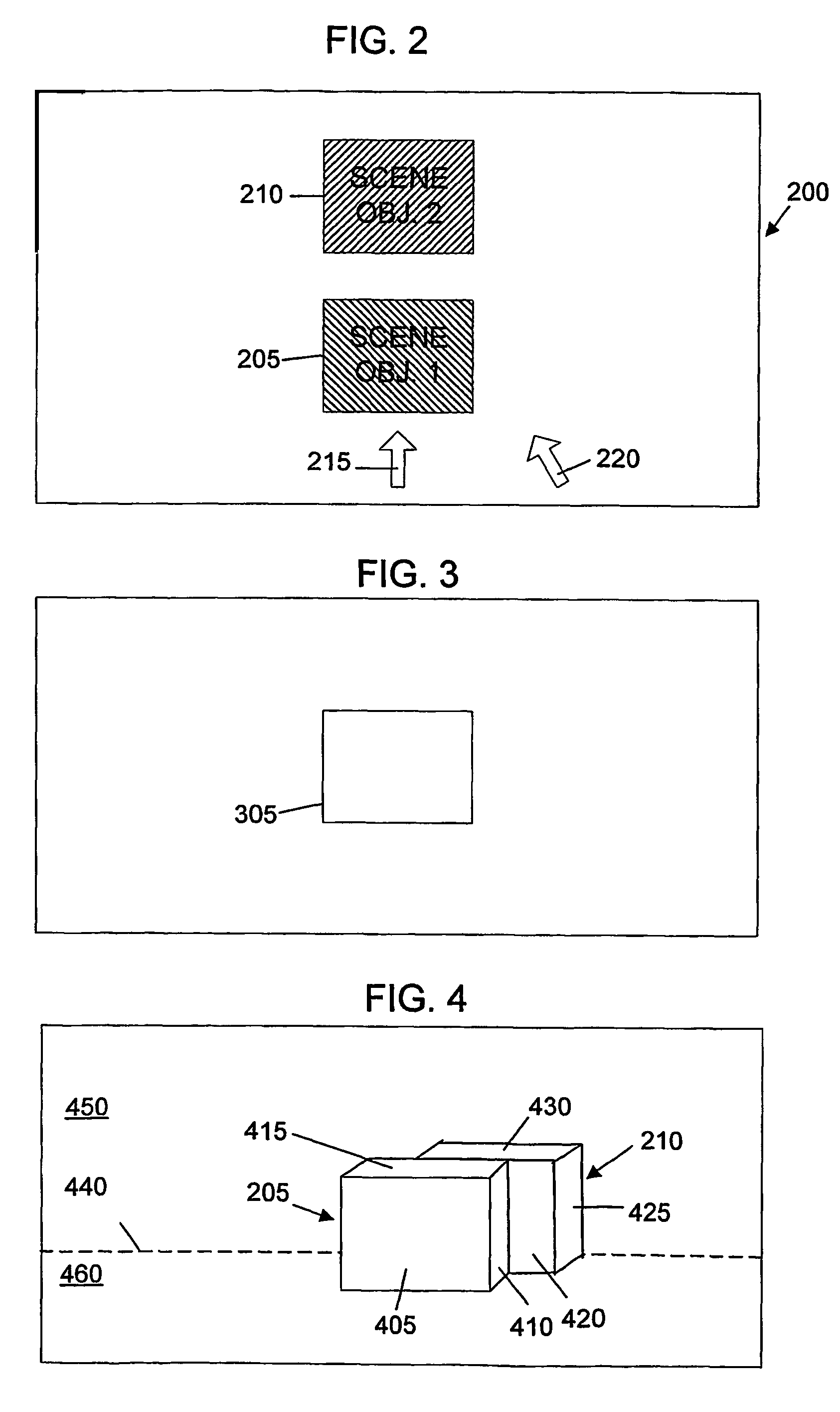 System and method for view management in three dimensional space