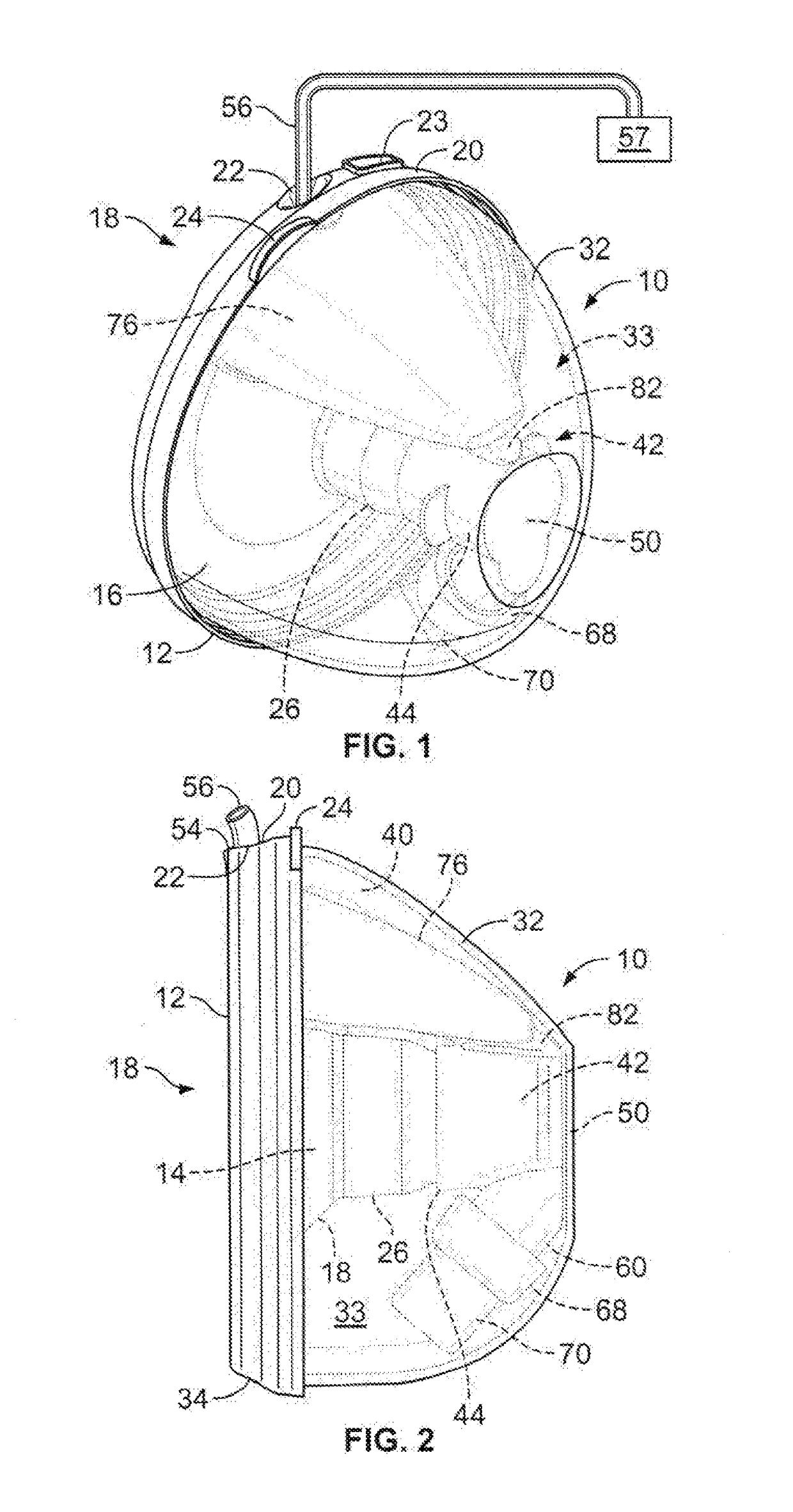 Submersible Breast Pump Protection Mechanism for a Breast Milk Collection Device with Self-Contained Reservoir