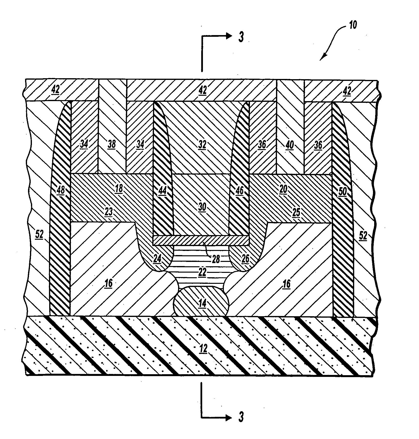 Double-gated transistor circuit