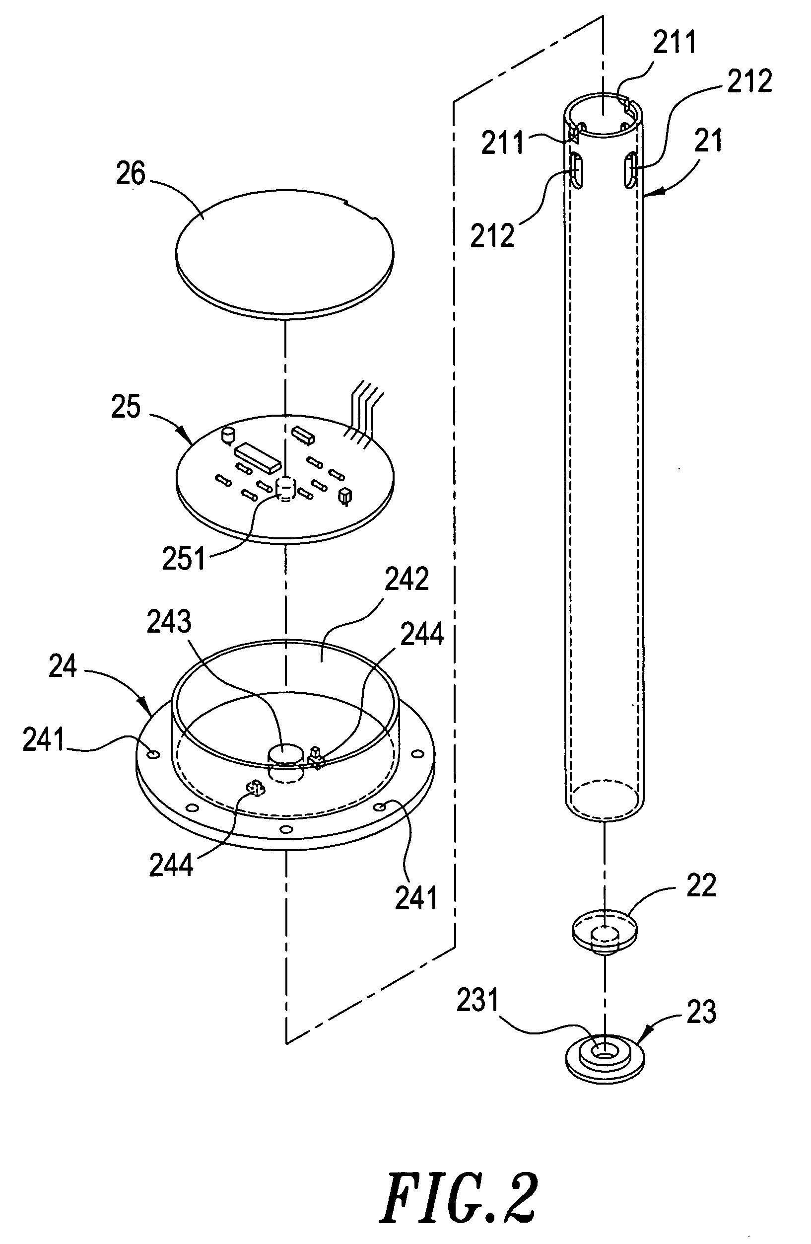 Liquid quantity sensing device